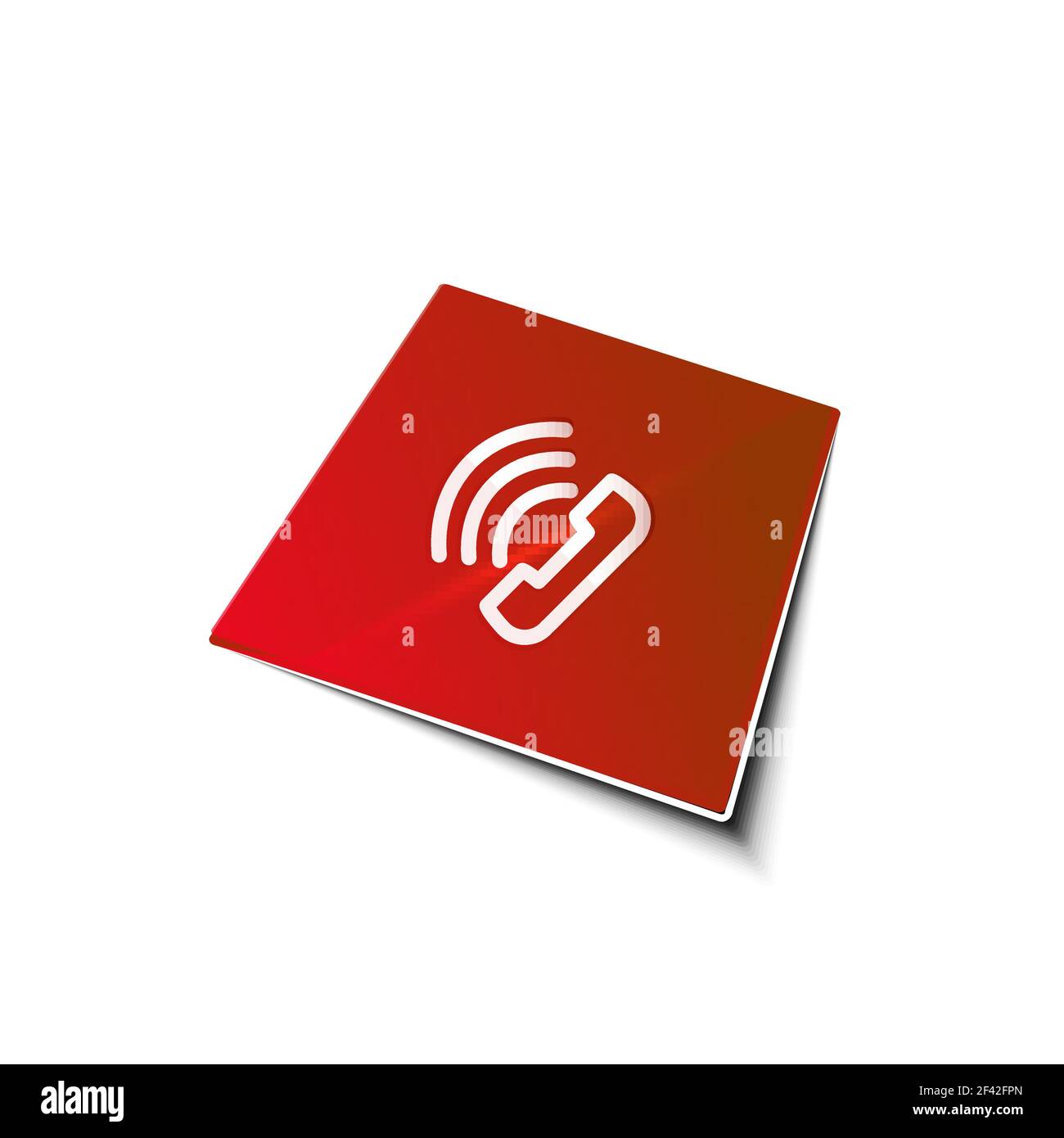 Vector phone support web button. Vector phone support web button ...
