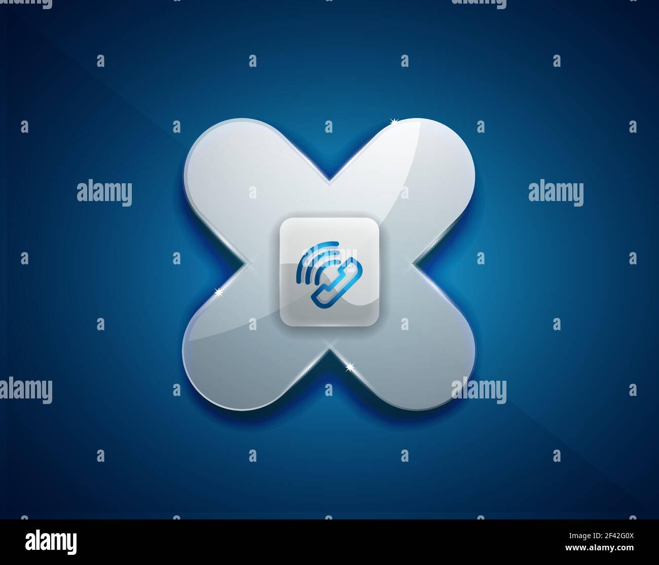 Phone support call center button. Phone support call center button, web icon design Stock Vector