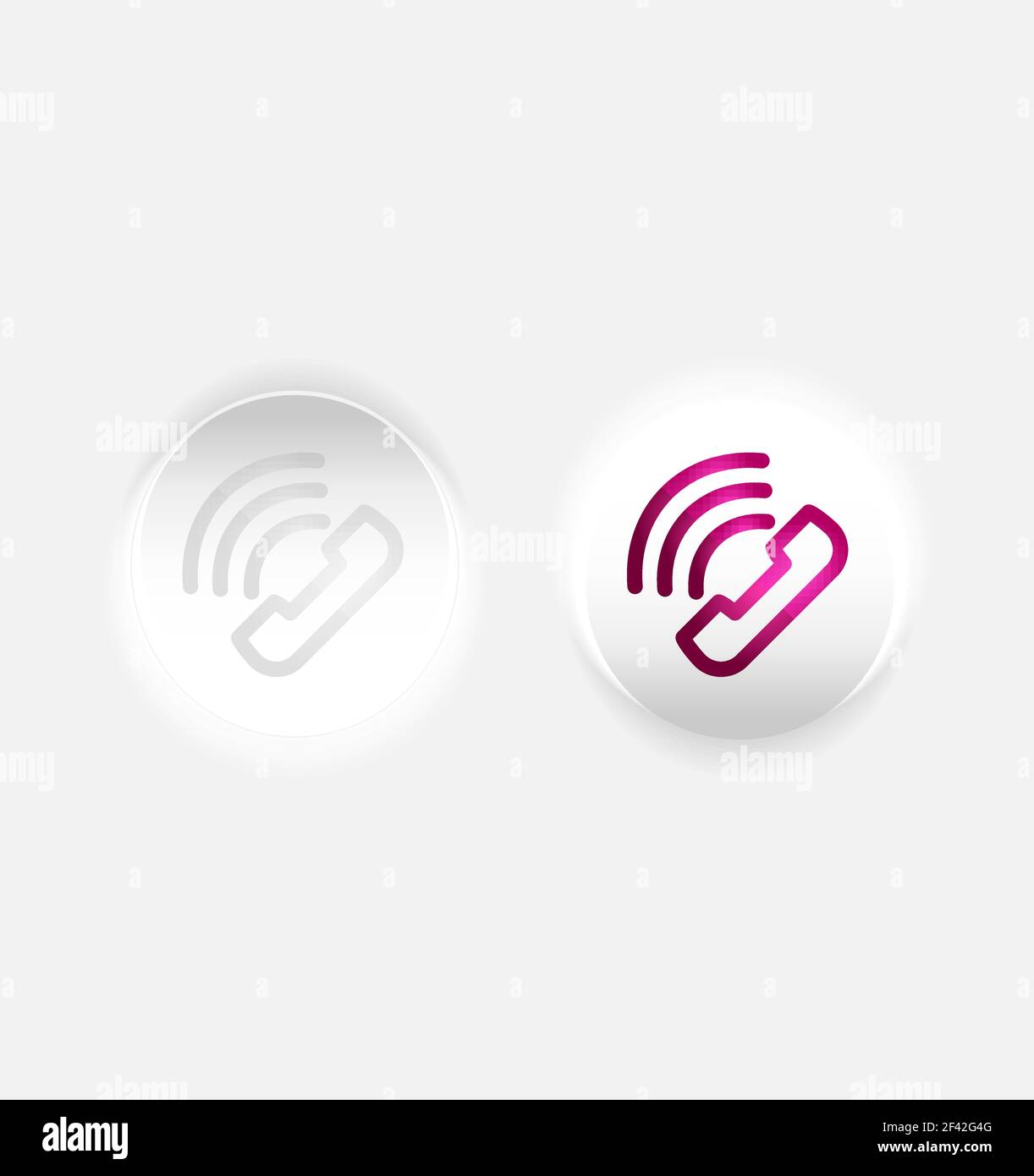 Vector phone support web button. Vector phone support web button ...