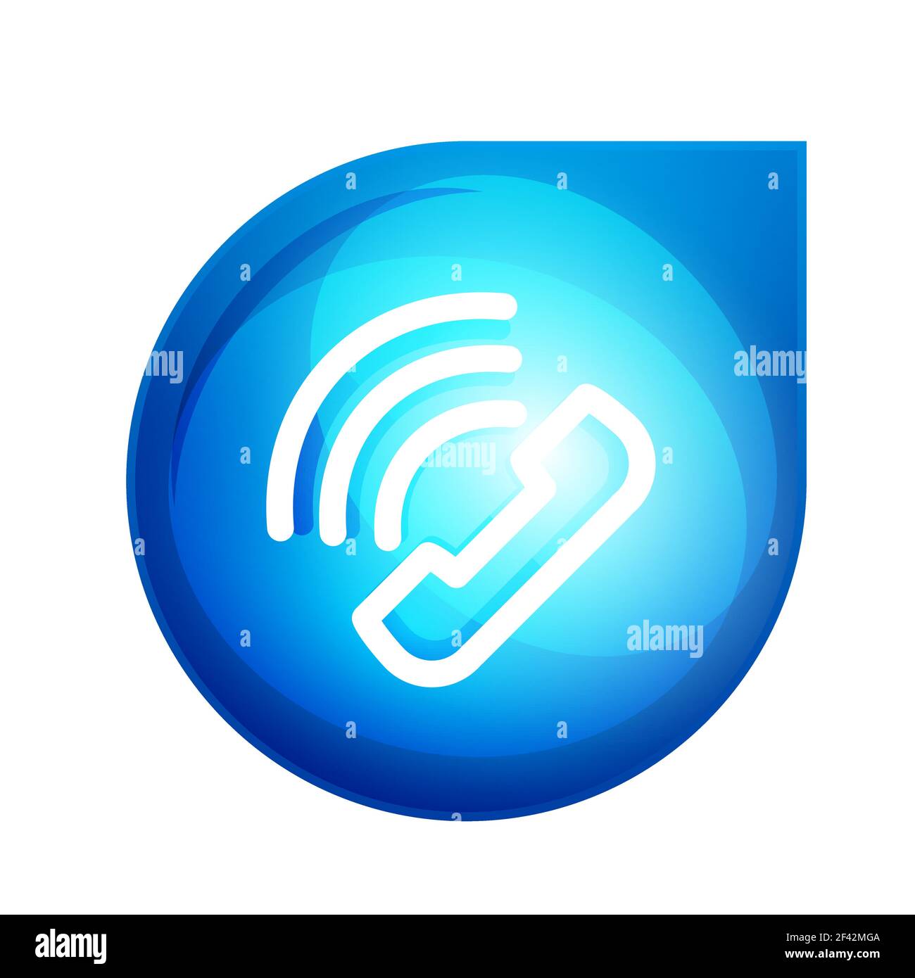 Phone support call center button. Phone support call center button, web icon design Stock Vector