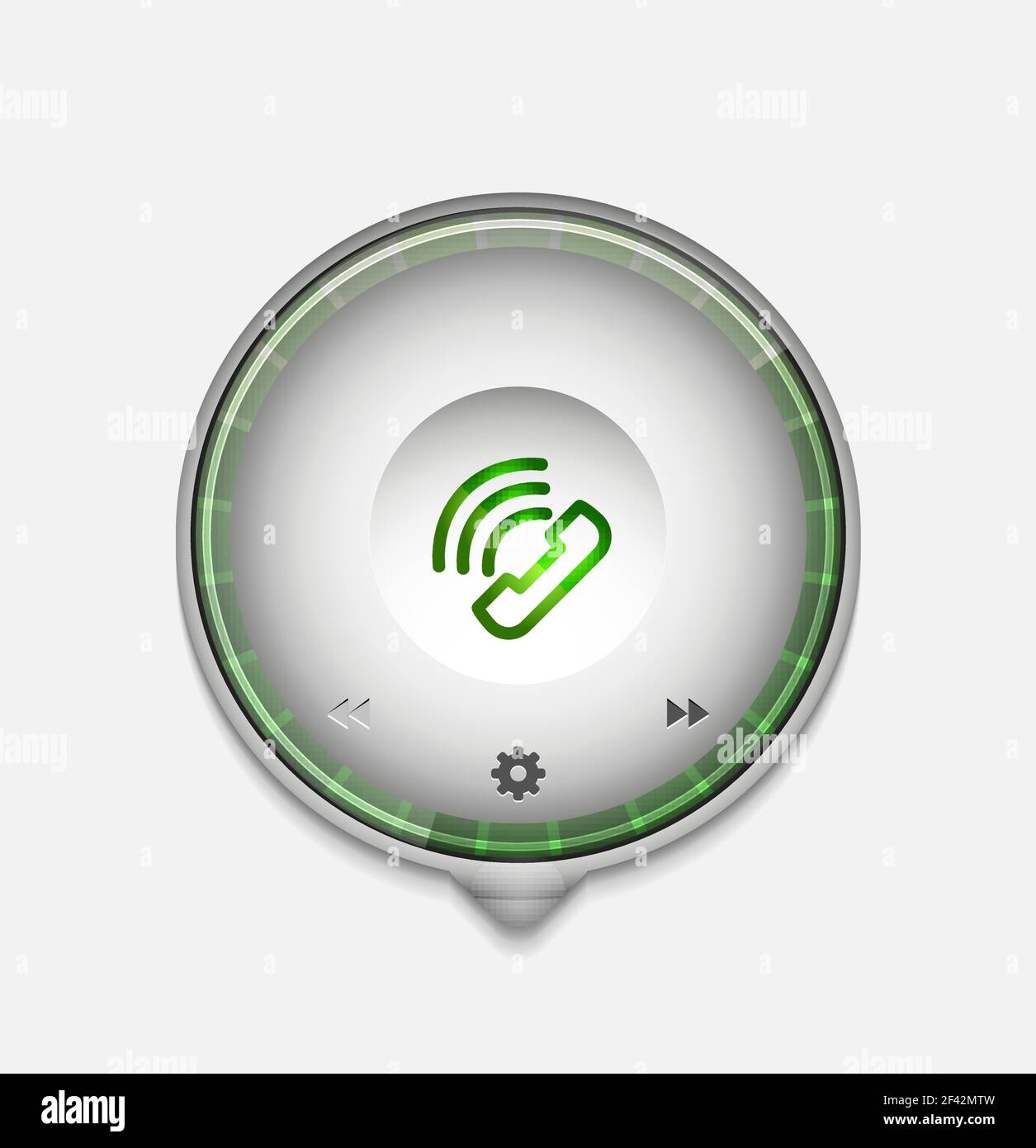 Vector phone support web button. Vector phone support web button ...
