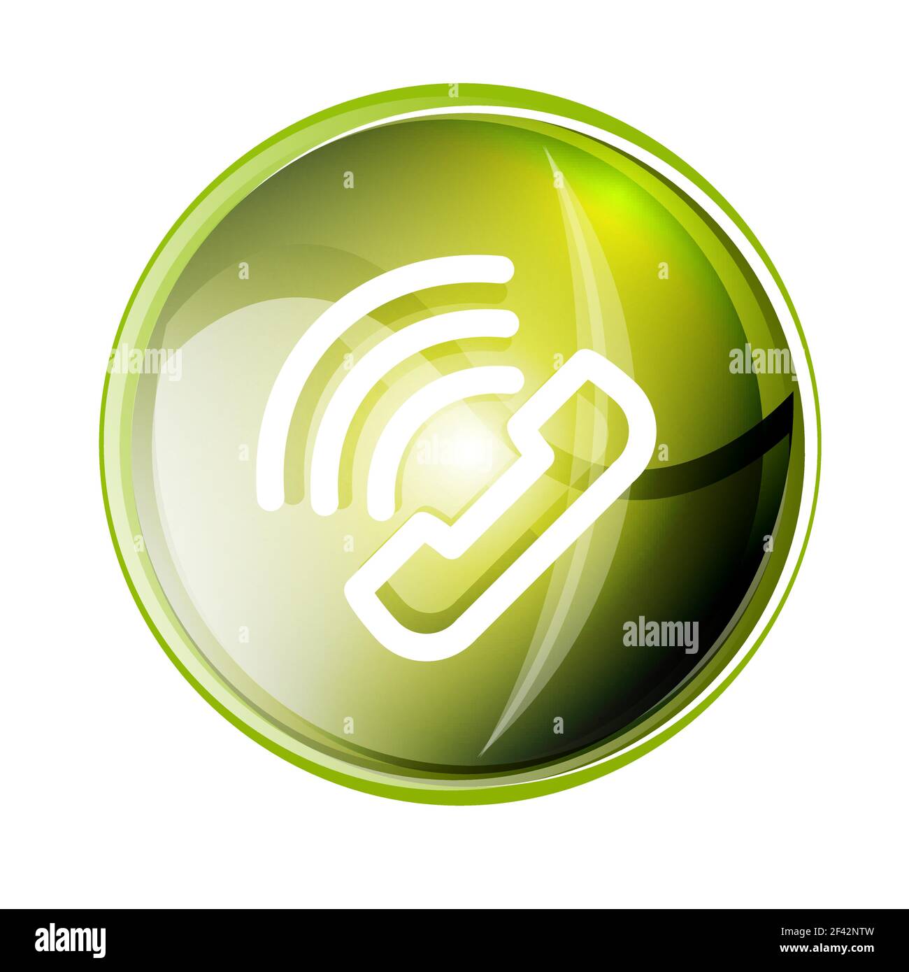 Phone support call center button. Phone support call center button, web icon design Stock Vector