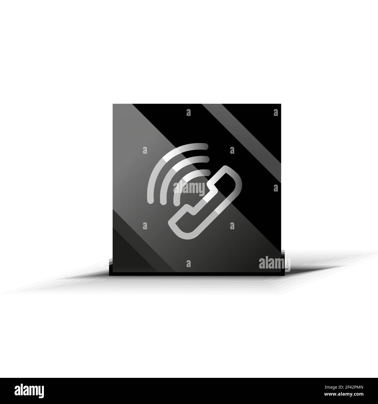 Vector phone support web button. Vector phone support web button ...