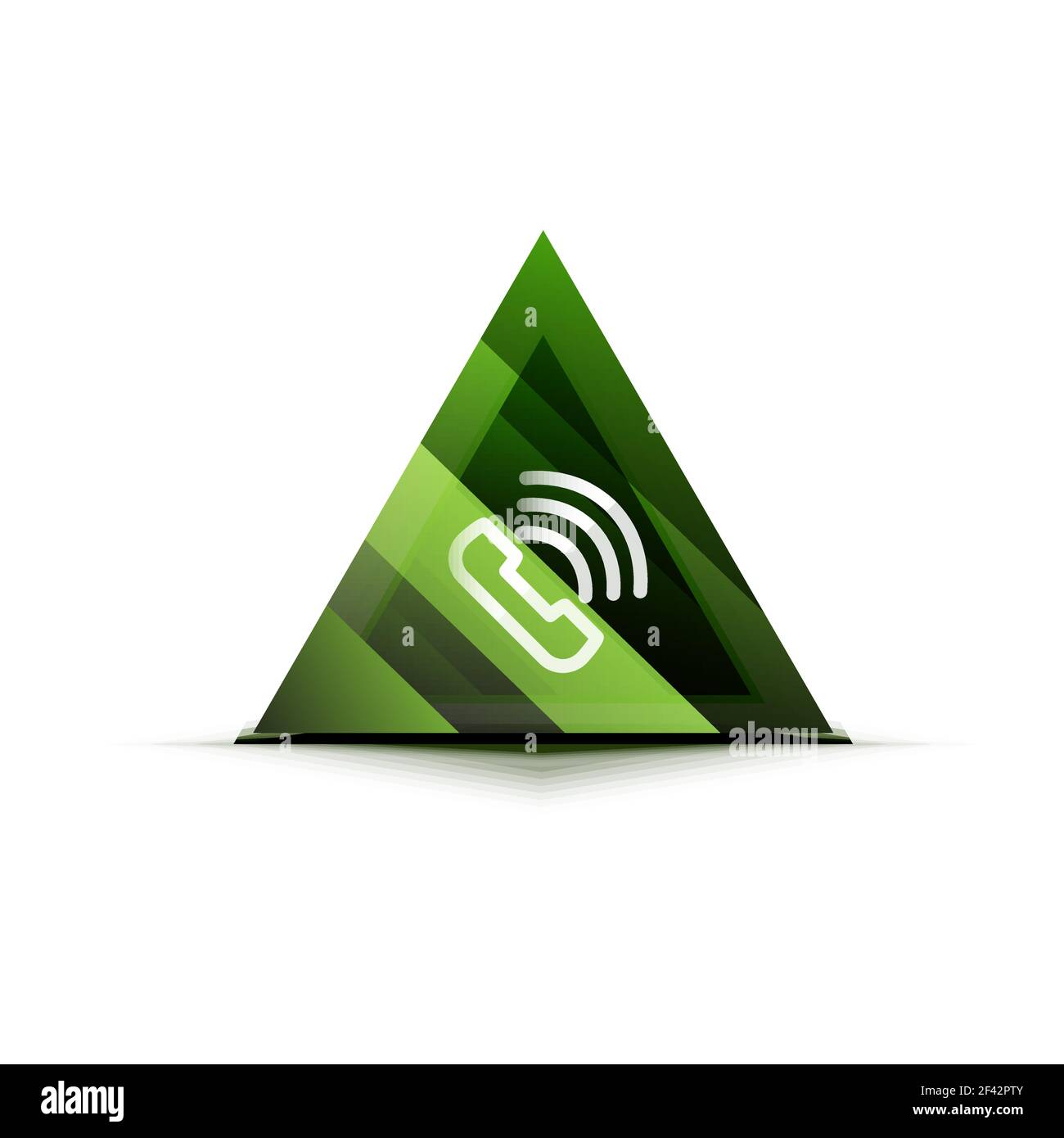 Vector phone support web button. Vector phone support web button, digital technology concept, old phone icon Stock Vector
