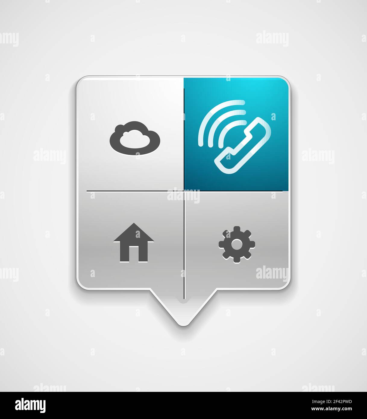 Vector phone support web button. Vector phone support web button ...