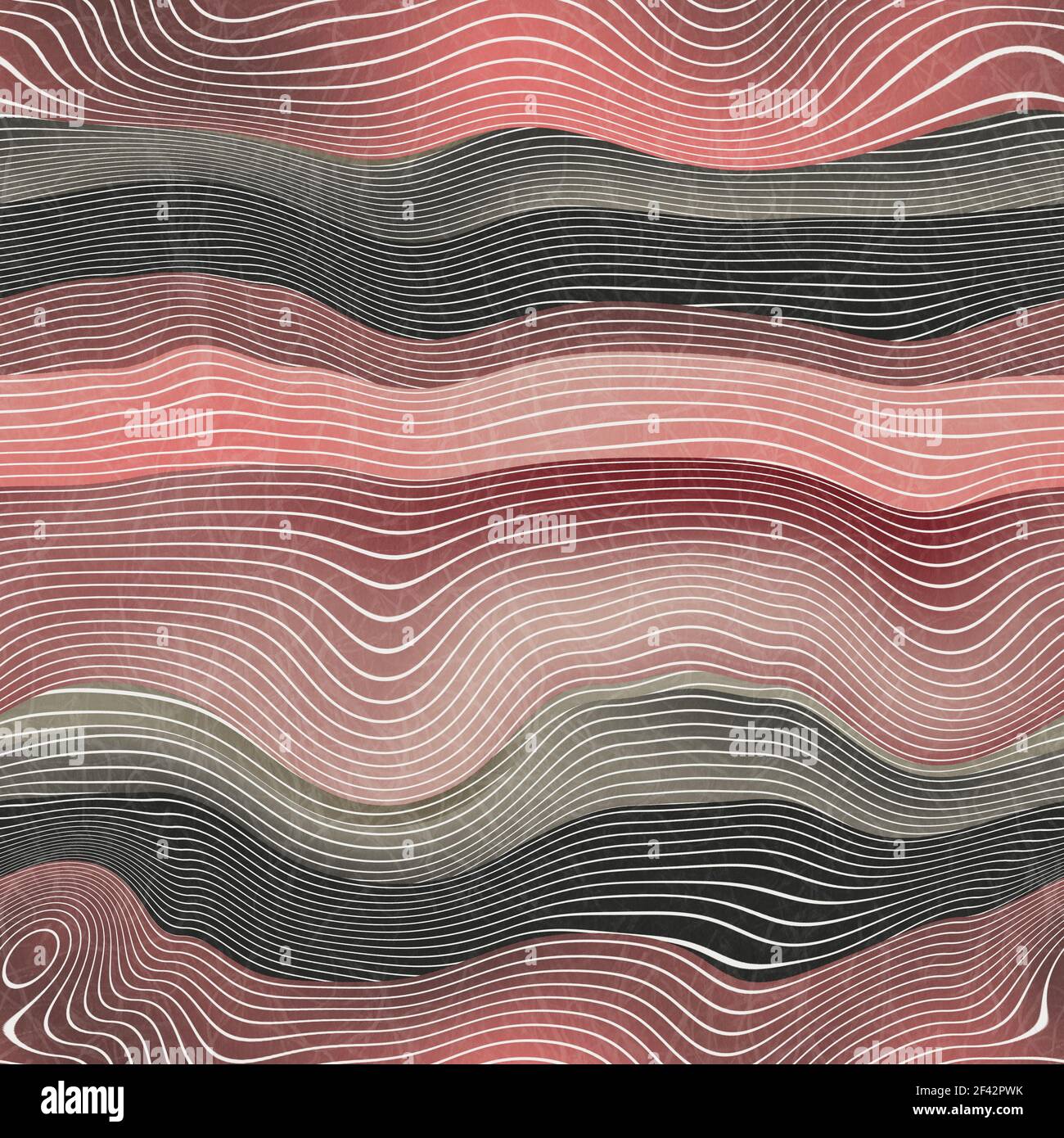 Seamless natural landscape hill pattern for print Stock Photo - Alamy