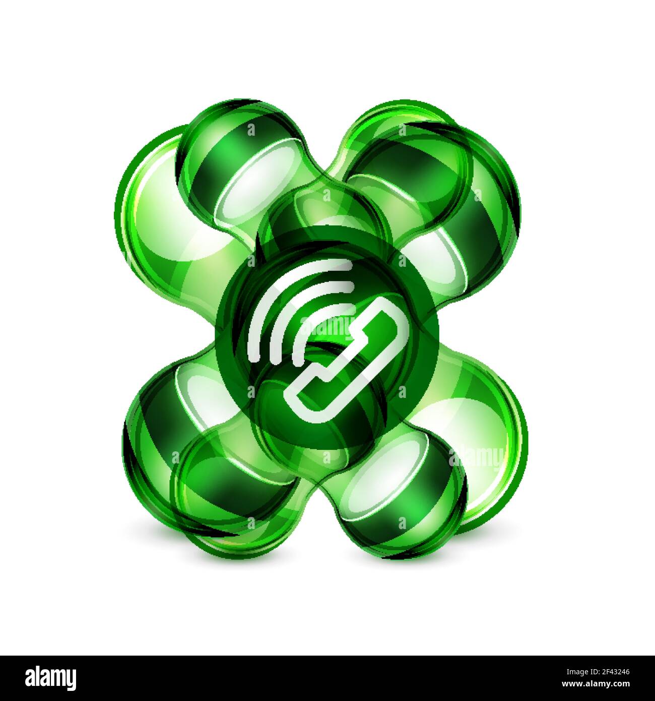 Phone support call center button. Phone support call center button, web icon design Stock Vector