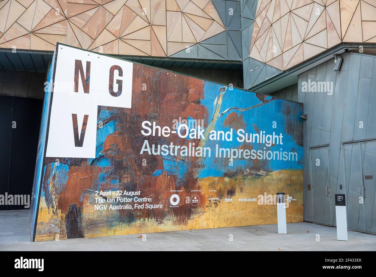 Ian Potter centre at NGV National Gallery of Victorias art museum in
