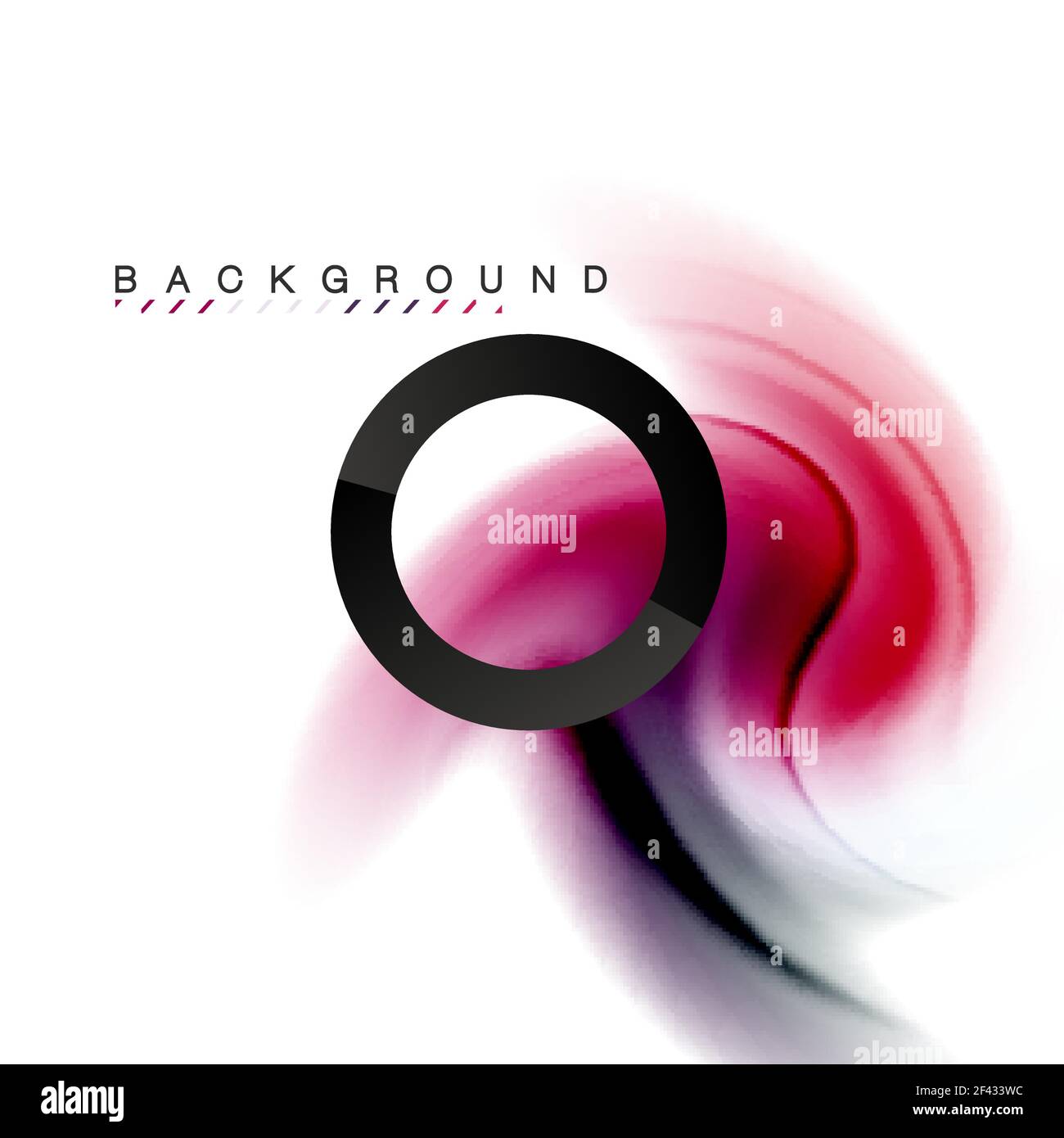 Swirl fluid flowing colors motion effect, holographic abstract ...