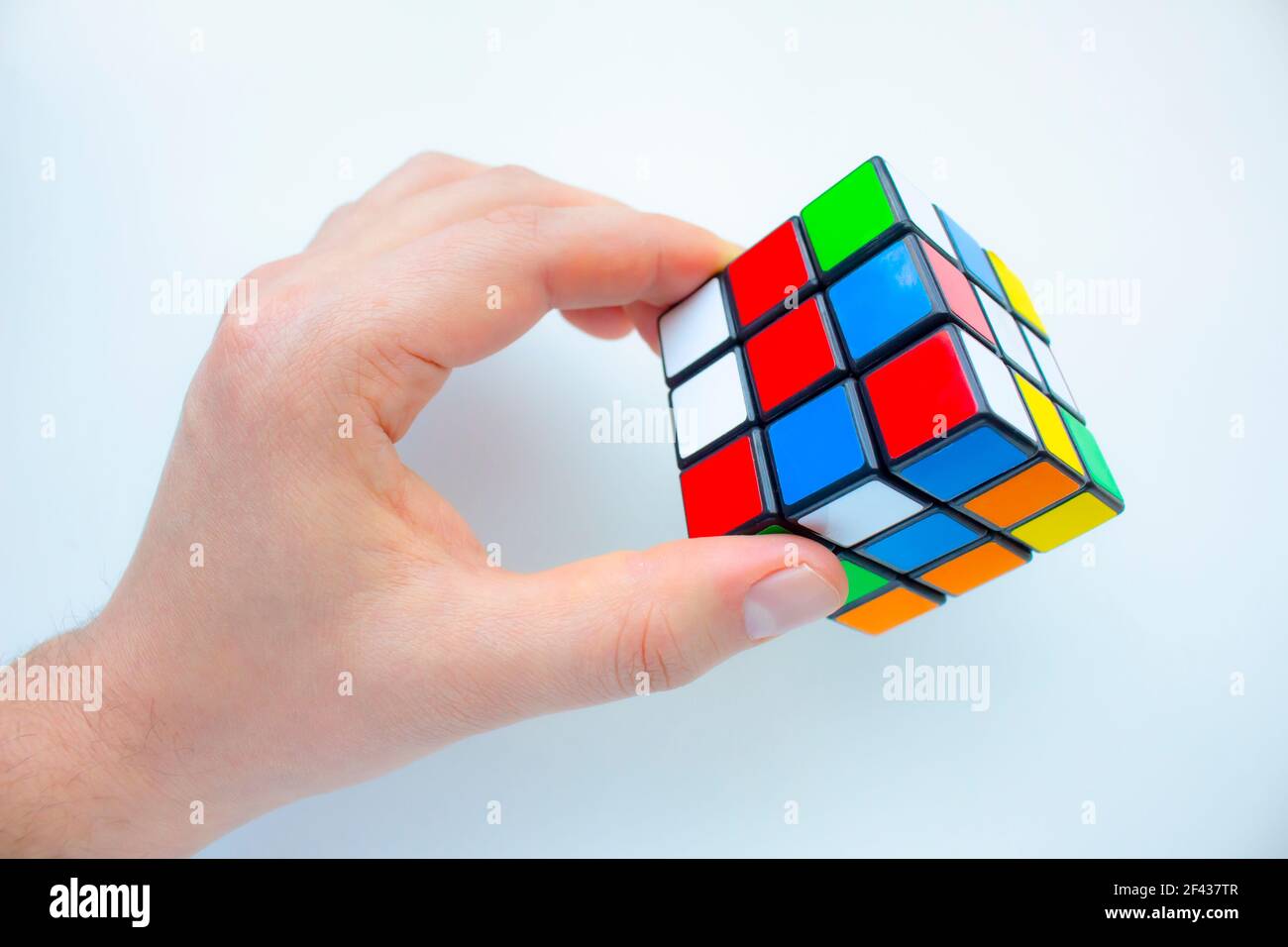 3x3 rubiks cube hi-res stock photography and images - Alamy