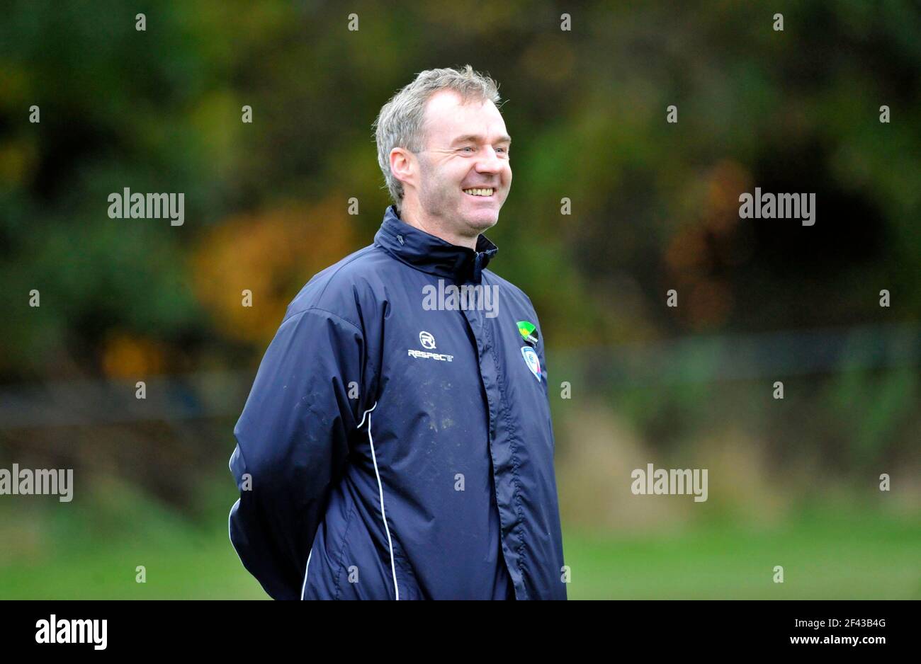 John Sheridan manager of Chesterfield FC training the team.  29/10/2010. PICTURE DAVID ASHDOWN Stock Photo