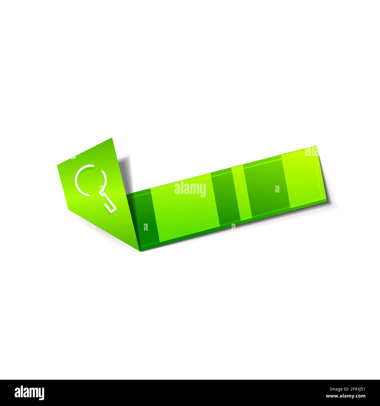 Search magnifyier web button, magnify icon. Modern magnifying glass ...