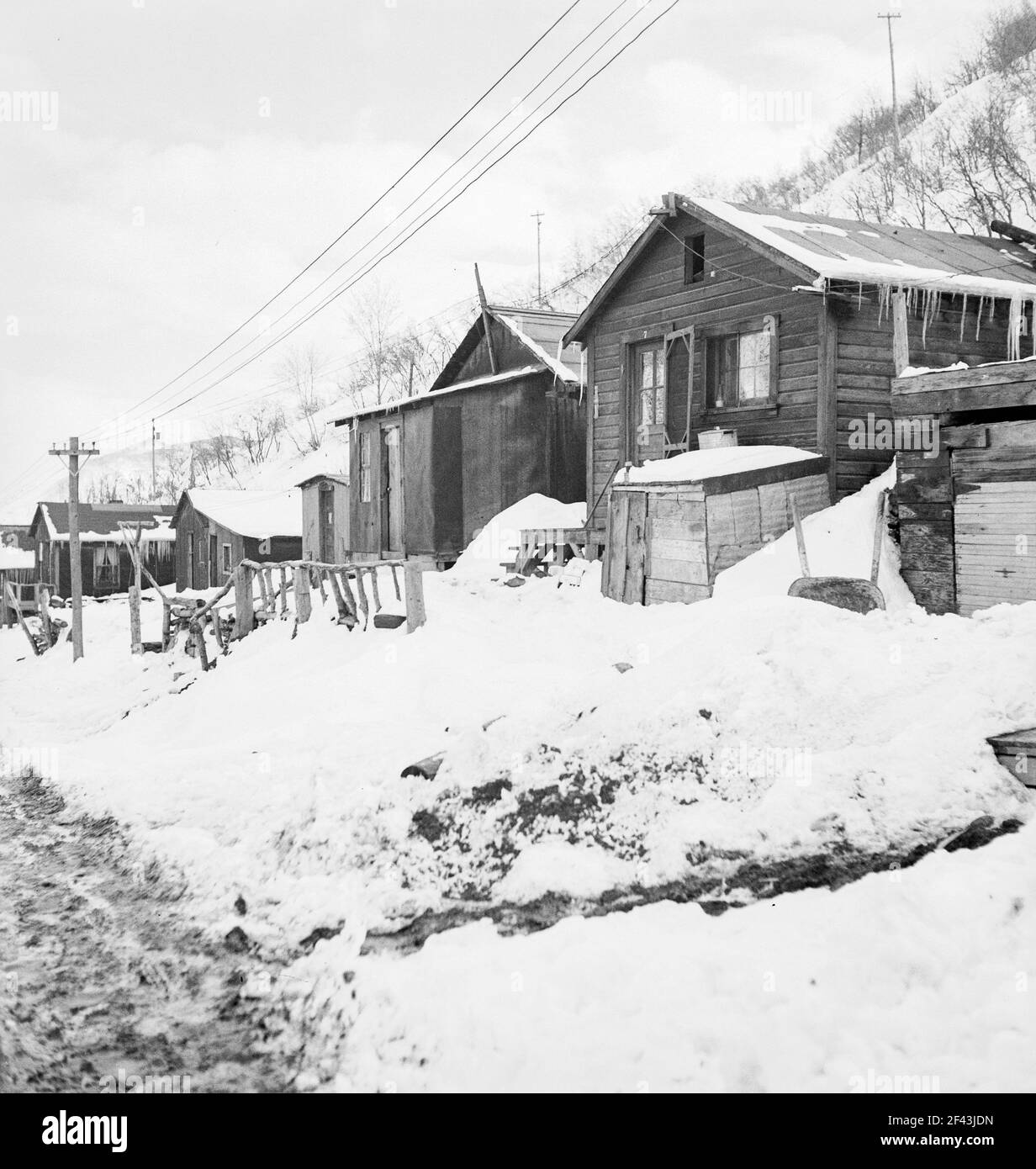 Consumers, near Price, Utah. Company housing. Rent approximately eight