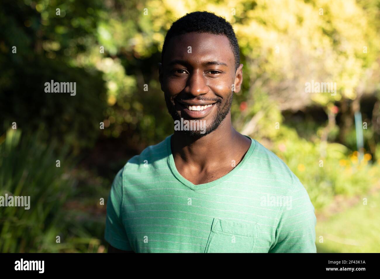 Portrait man terrace garden hi-res stock photography and images - Alamy
