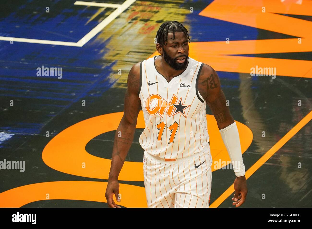 Orlando, Florida, USA, February 2, 2021, Toronto Rapters face the ...