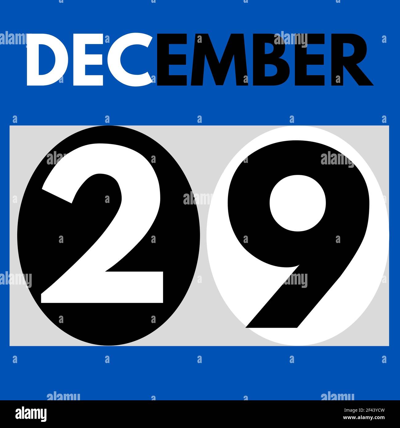 Date december 29 hi-res stock photography and images - Alamy