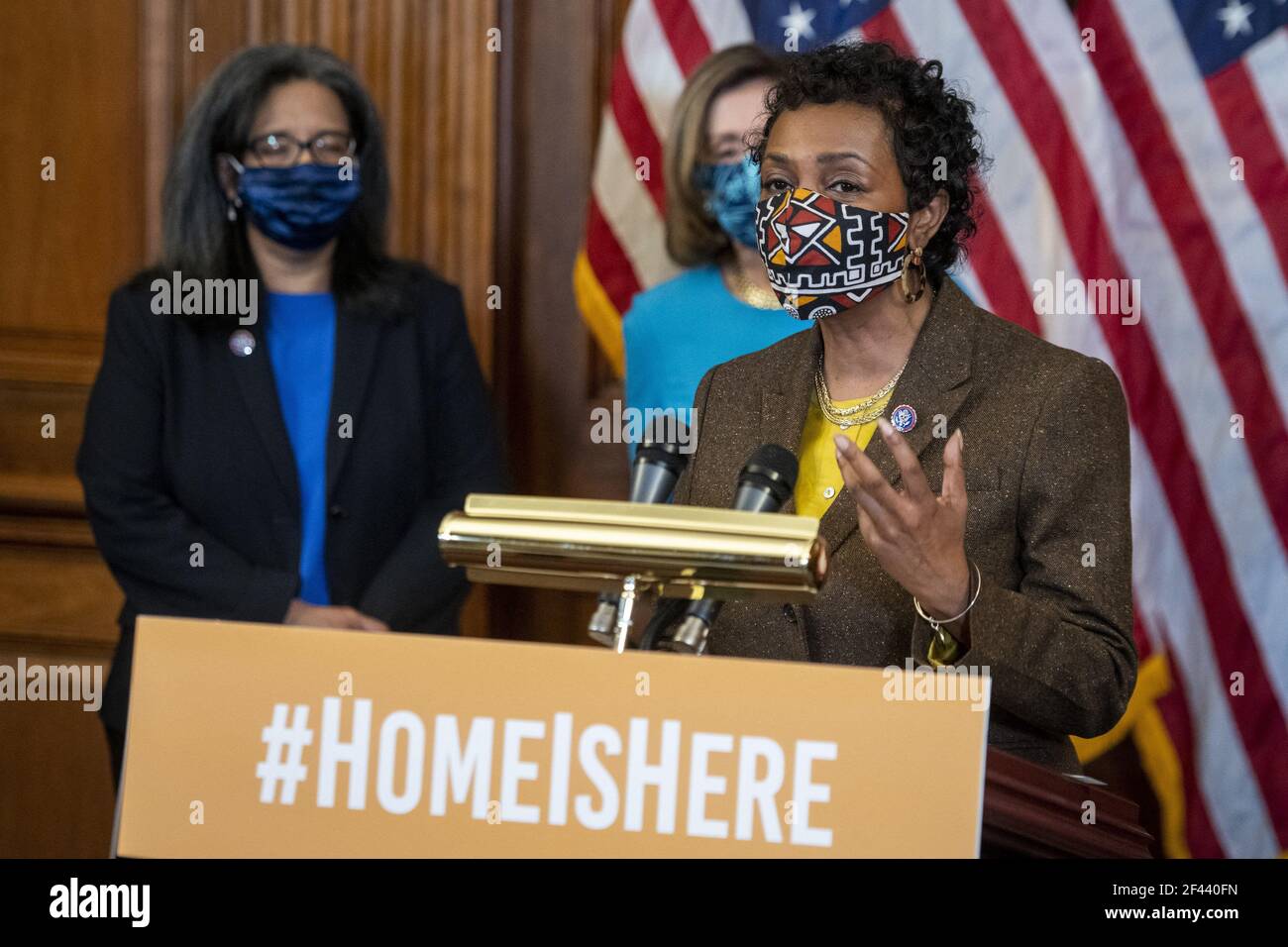 United states representative yvette clarke democrat of new york hires