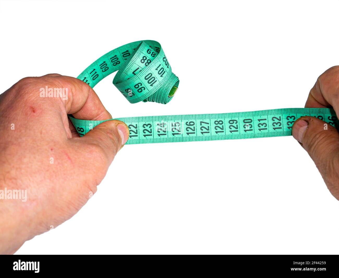 Cloth measuring tape for clothes making Stock Photo - Alamy