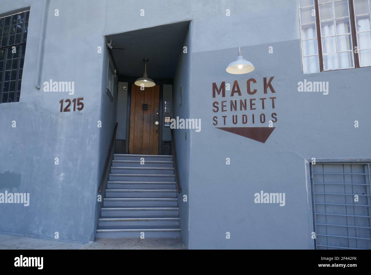 Los Angeles, California, USA 18th March 2021 A general view of atmosphere of Mack Sennett Studios at 1215 Bates Avenue in Los Angeles, California, USA. Photo by Barry King/Alamy Stock Photo Stock Photo