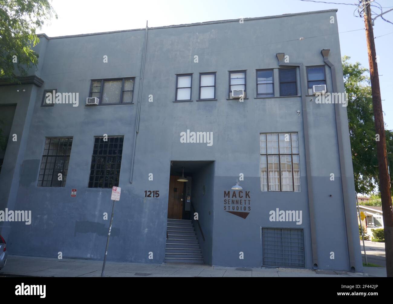 Los Angeles, California, USA 18th March 2021 A general view of atmosphere of Mack Sennett Studios at 1215 Bates Avenue in Los Angeles, California, USA. Photo by Barry King/Alamy Stock Photo Stock Photo