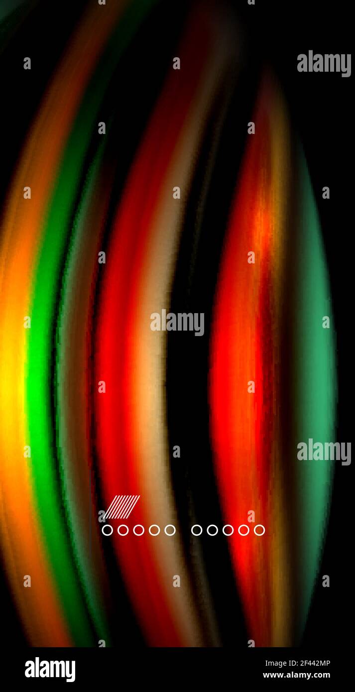Blur color wave lines abstract background. Blur color wave lines ...