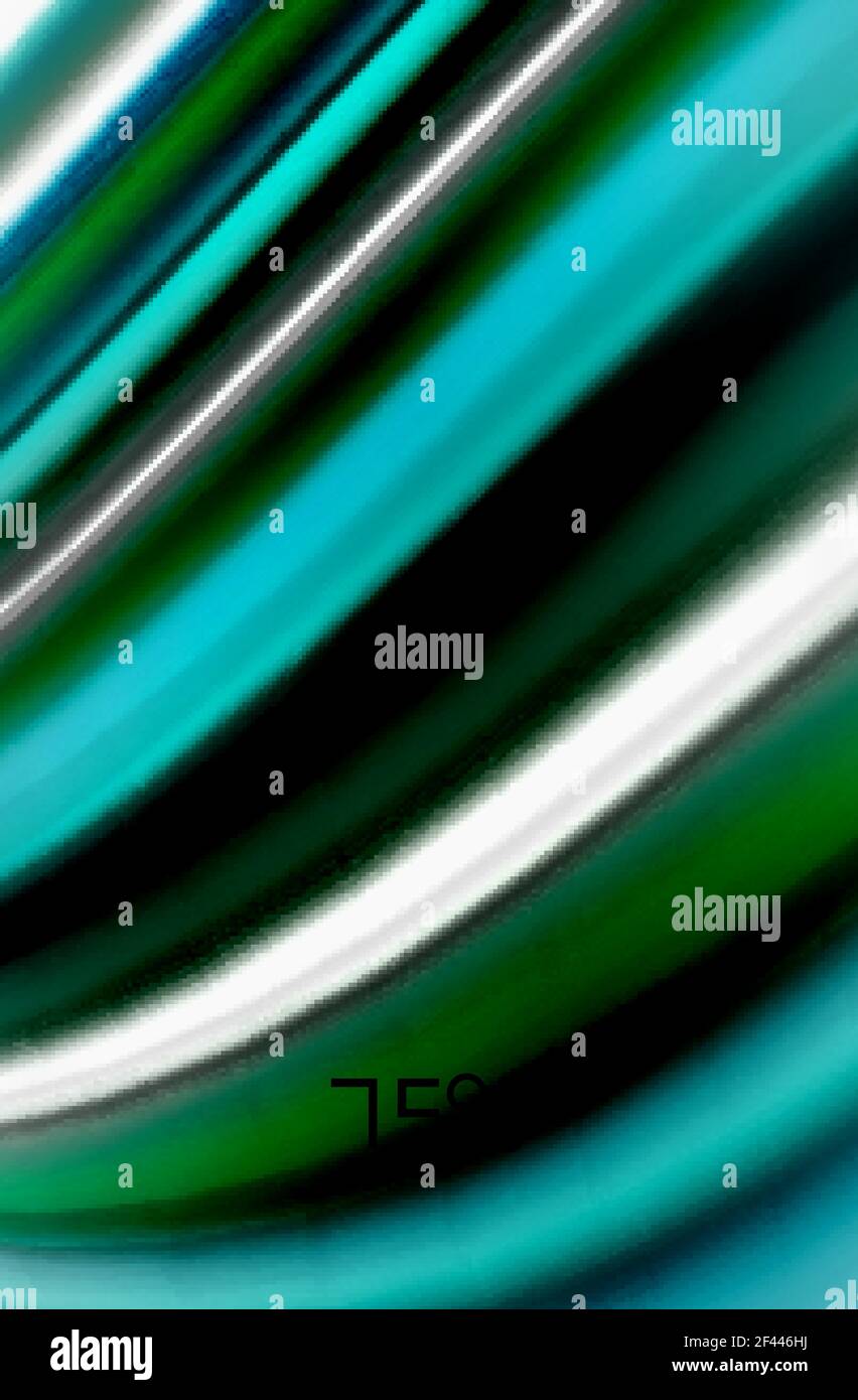 Rainbow color waves, vector blurred abstract background. Rainbow color ...