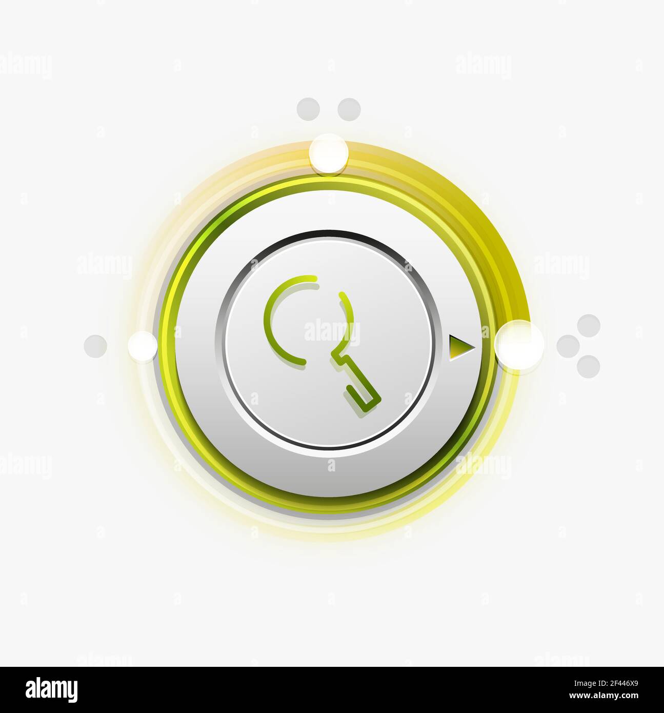 Search magnifyier web button, magnify icon. Modern magnifying glass ...