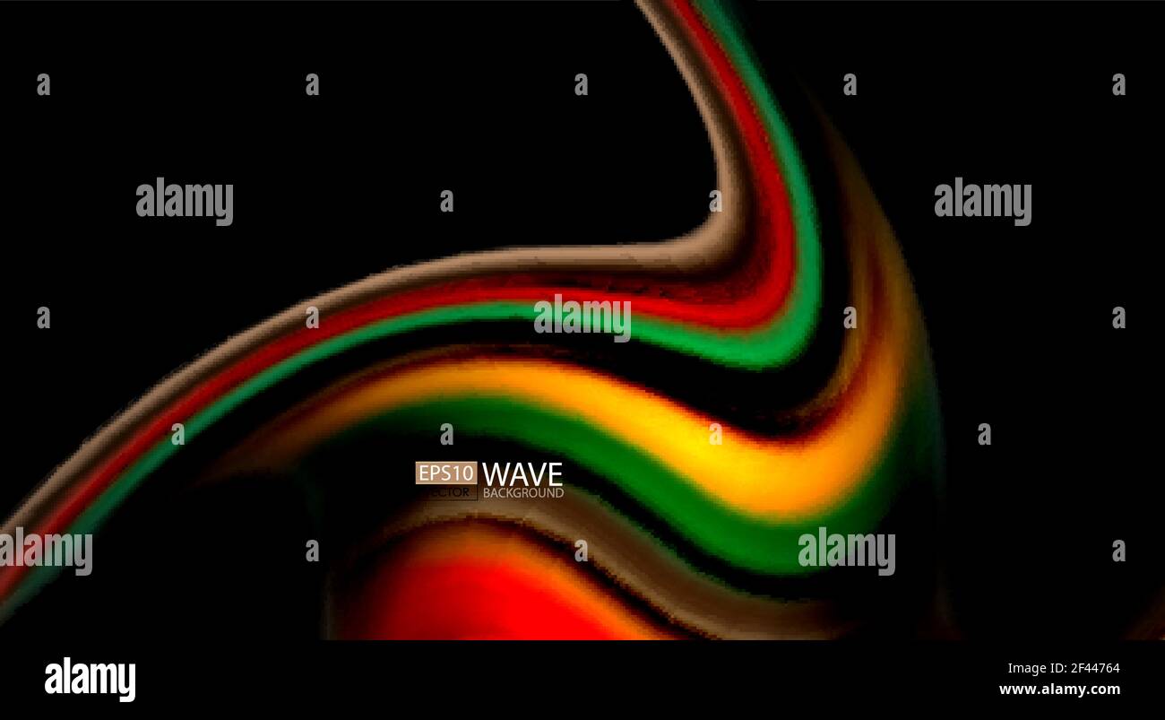 Blur color wave lines abstract background. Blur color wave lines ...