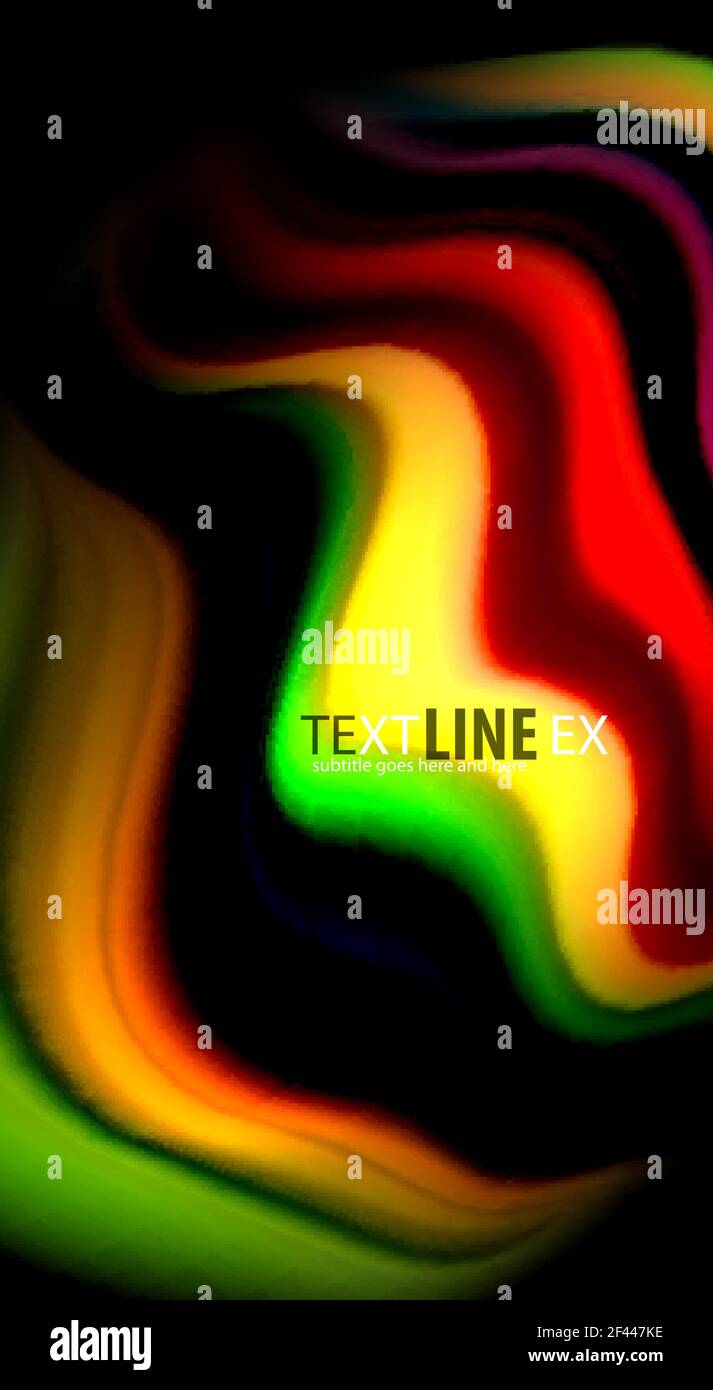 Blur color wave lines abstract background. Blur color wave lines ...