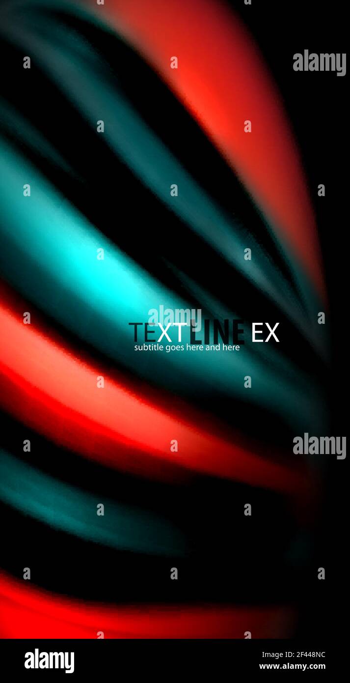 Blur color wave lines abstract background. Blur color wave lines ...