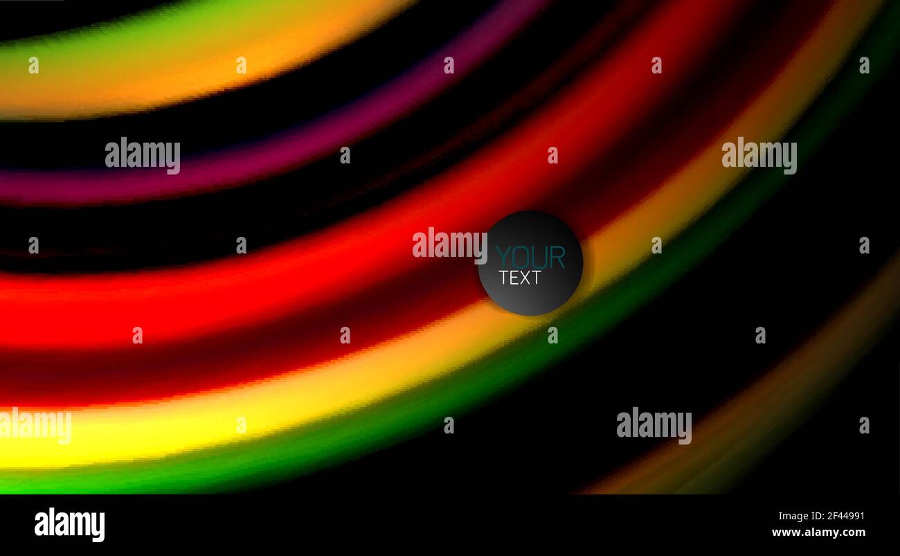 Blur color wave lines abstract background. Blur color wave lines ...
