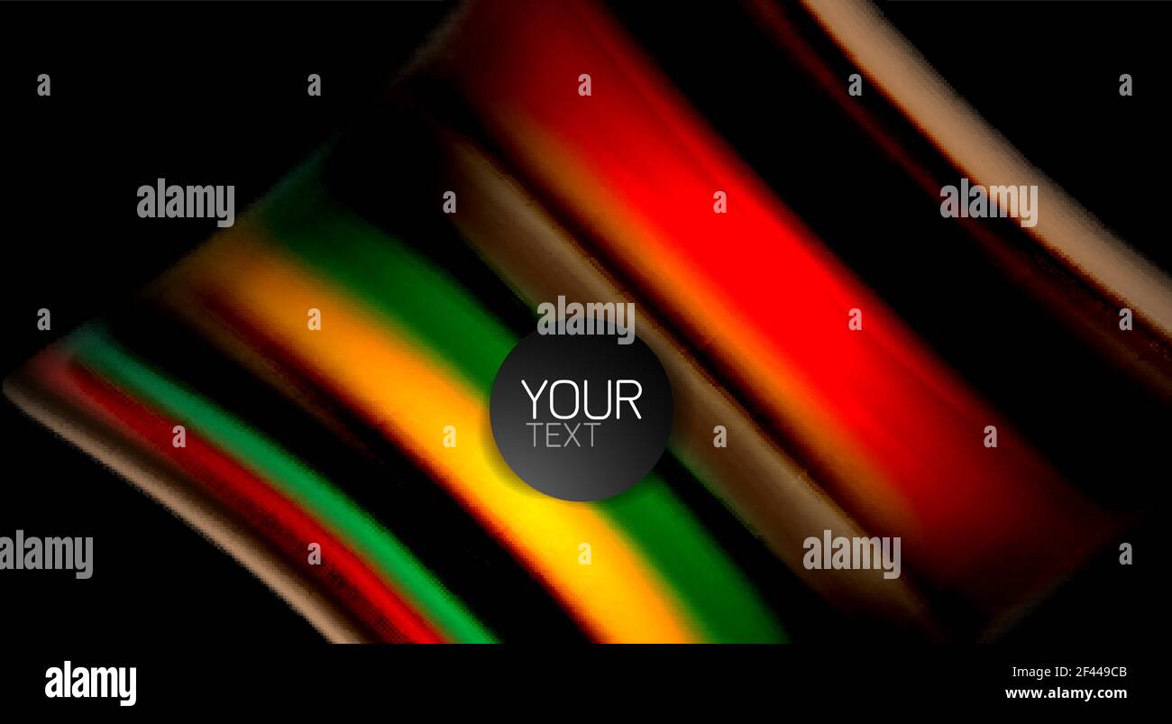 Blur color wave lines abstract background. Blur color wave lines ...