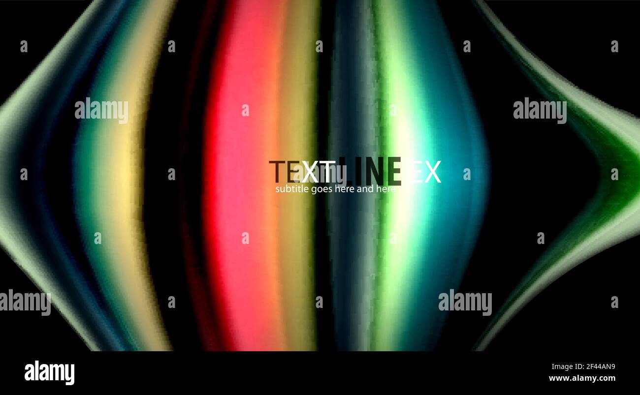 Blur color wave lines abstract background. Blur color wave lines ...