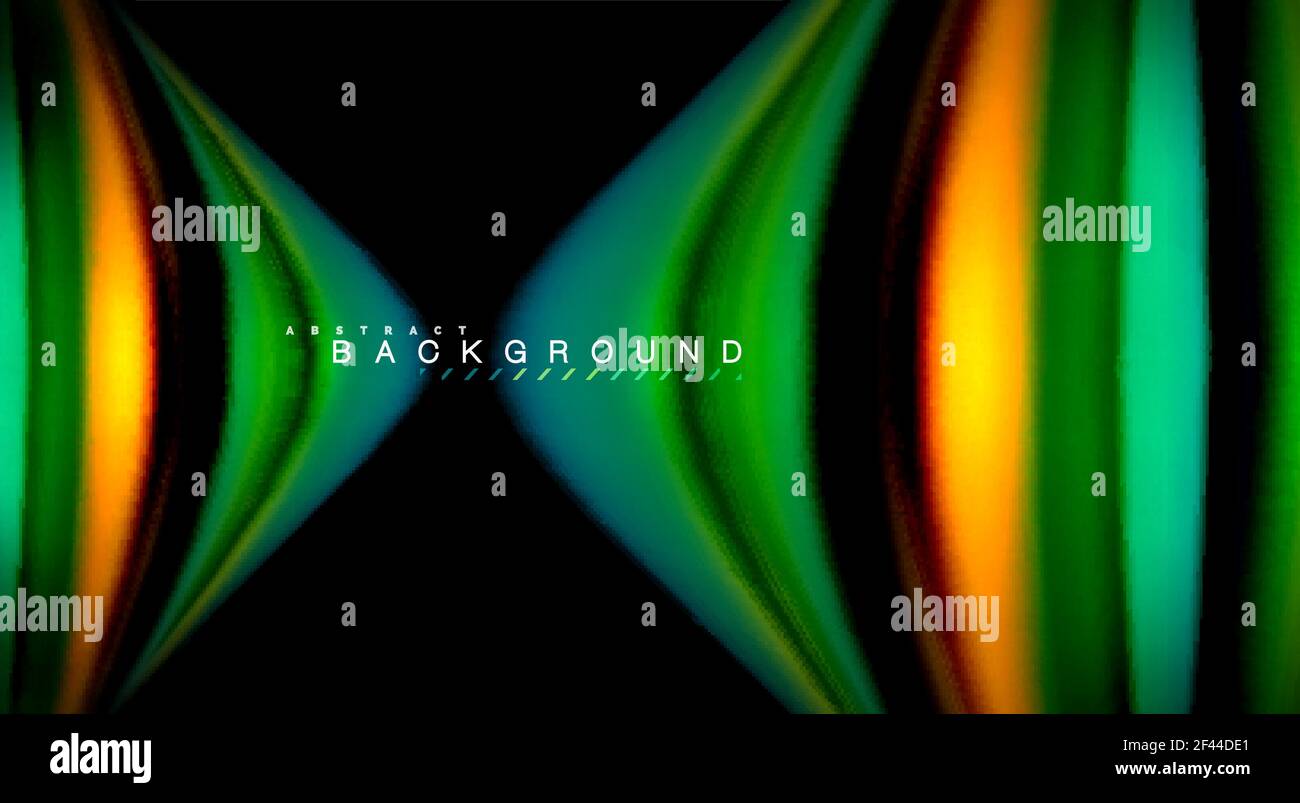 Blur color wave lines abstract background. Blur color wave lines ...