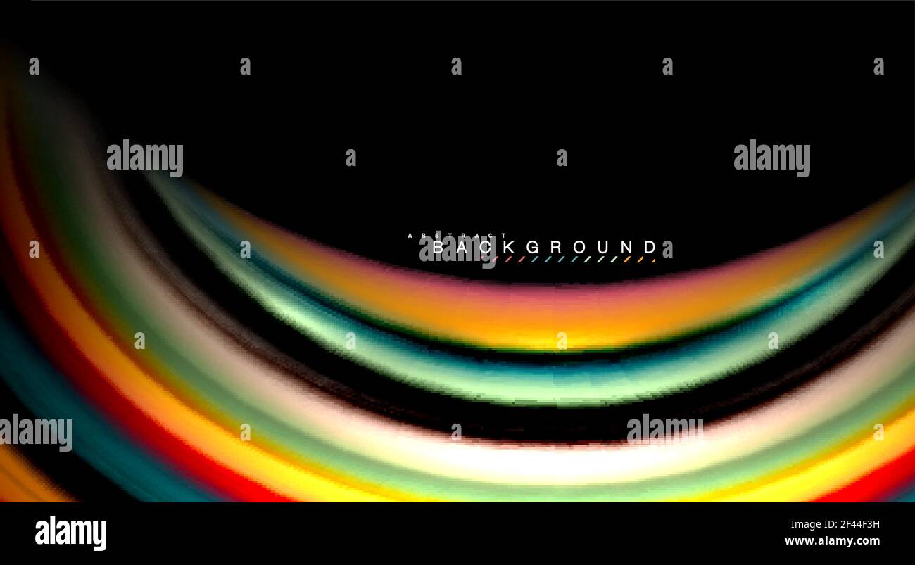 Blur color wave lines abstract background. Blur color wave lines ...