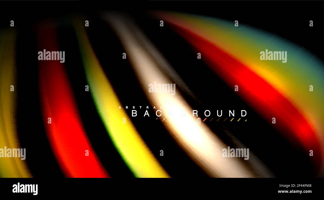Blur color wave lines abstract background. Blur color wave lines ...