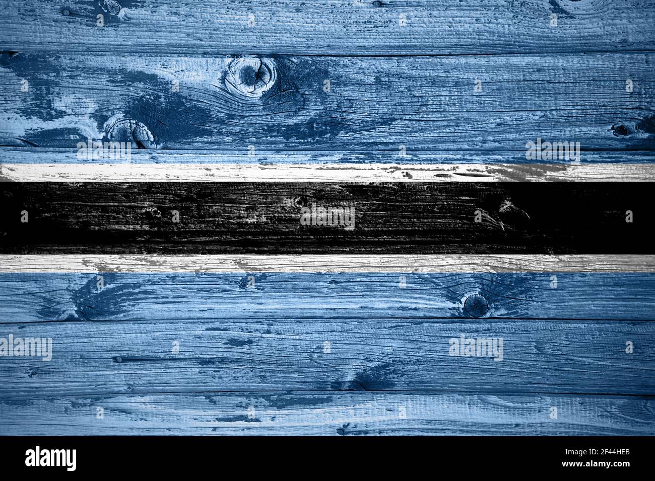 Botswana flag on wooden planks background wood flag Stock Photo - Alamy