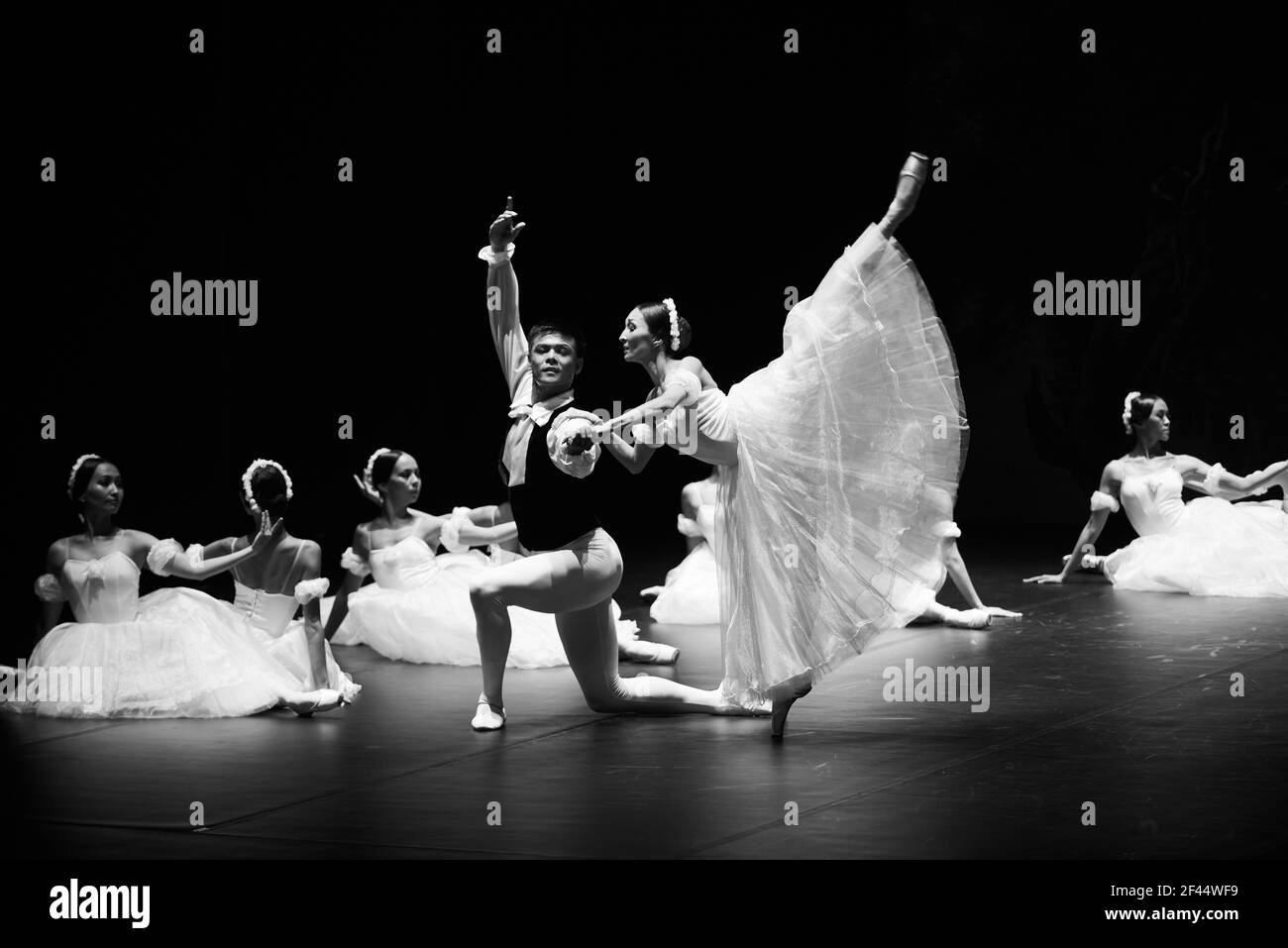 Ballet at NCPA ADD ART Festival 2019, Mumbai Stock Photo