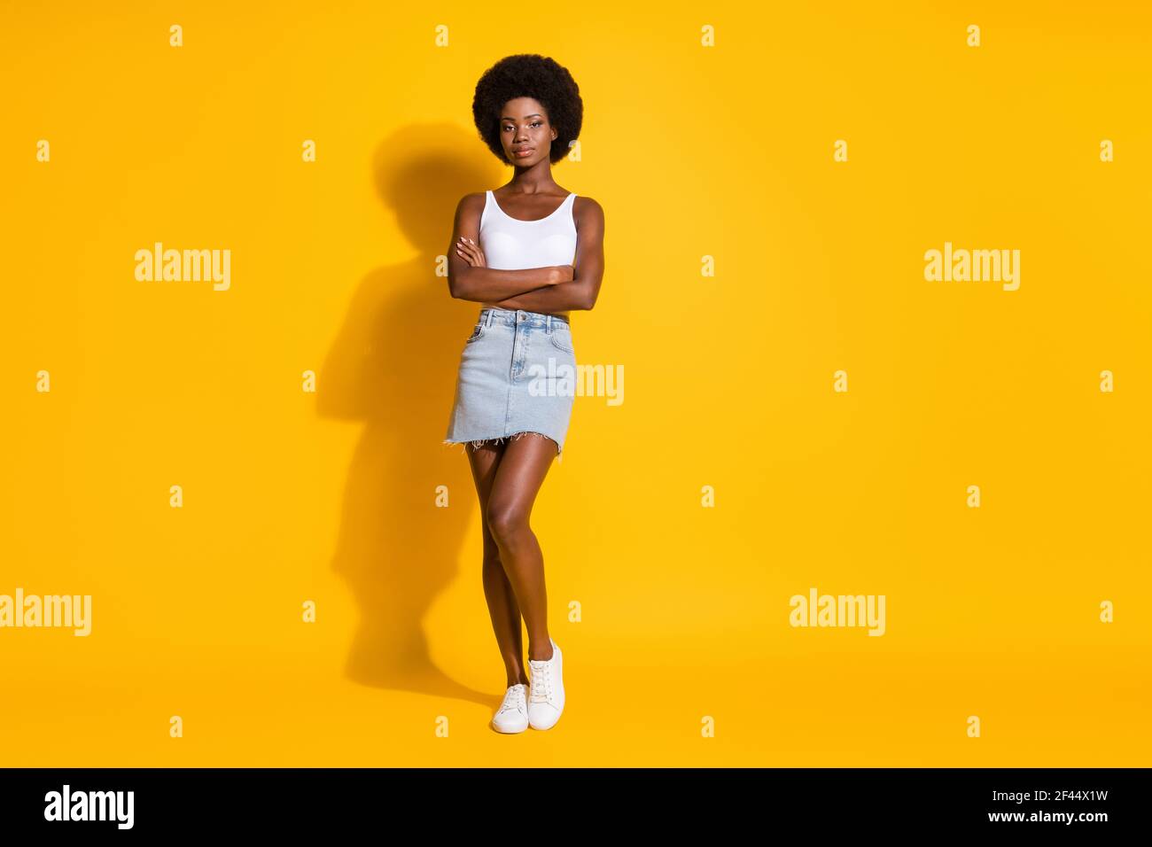 long black yellow skirt