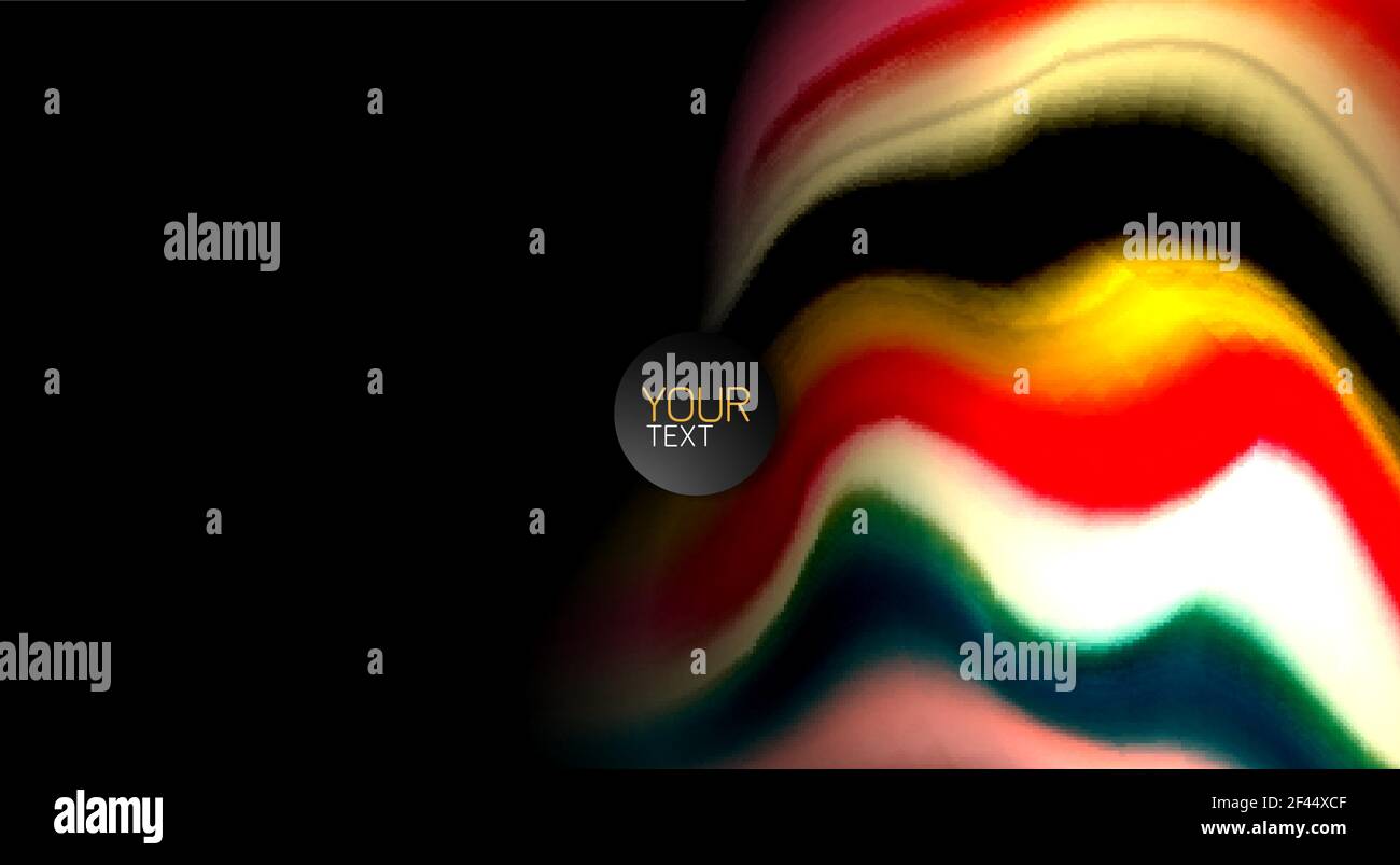 Blur color wave lines abstract background. Blur color wave lines ...
