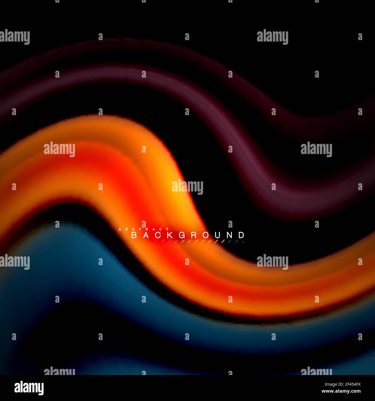 Fluid mixing colors vector wave abstract background design. Colorful ...