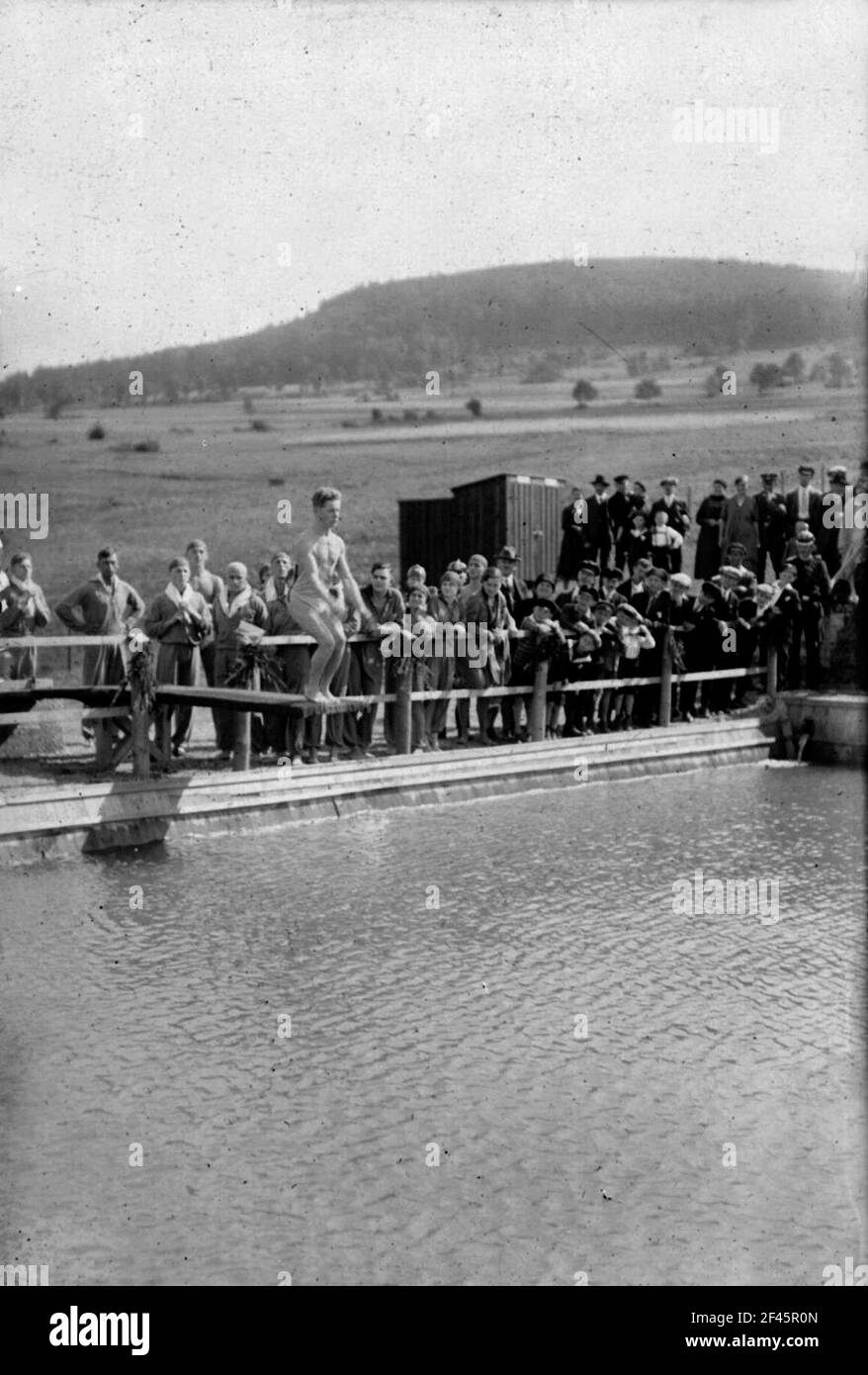 Public pools Black and White Stock Photos & Images - Alamy