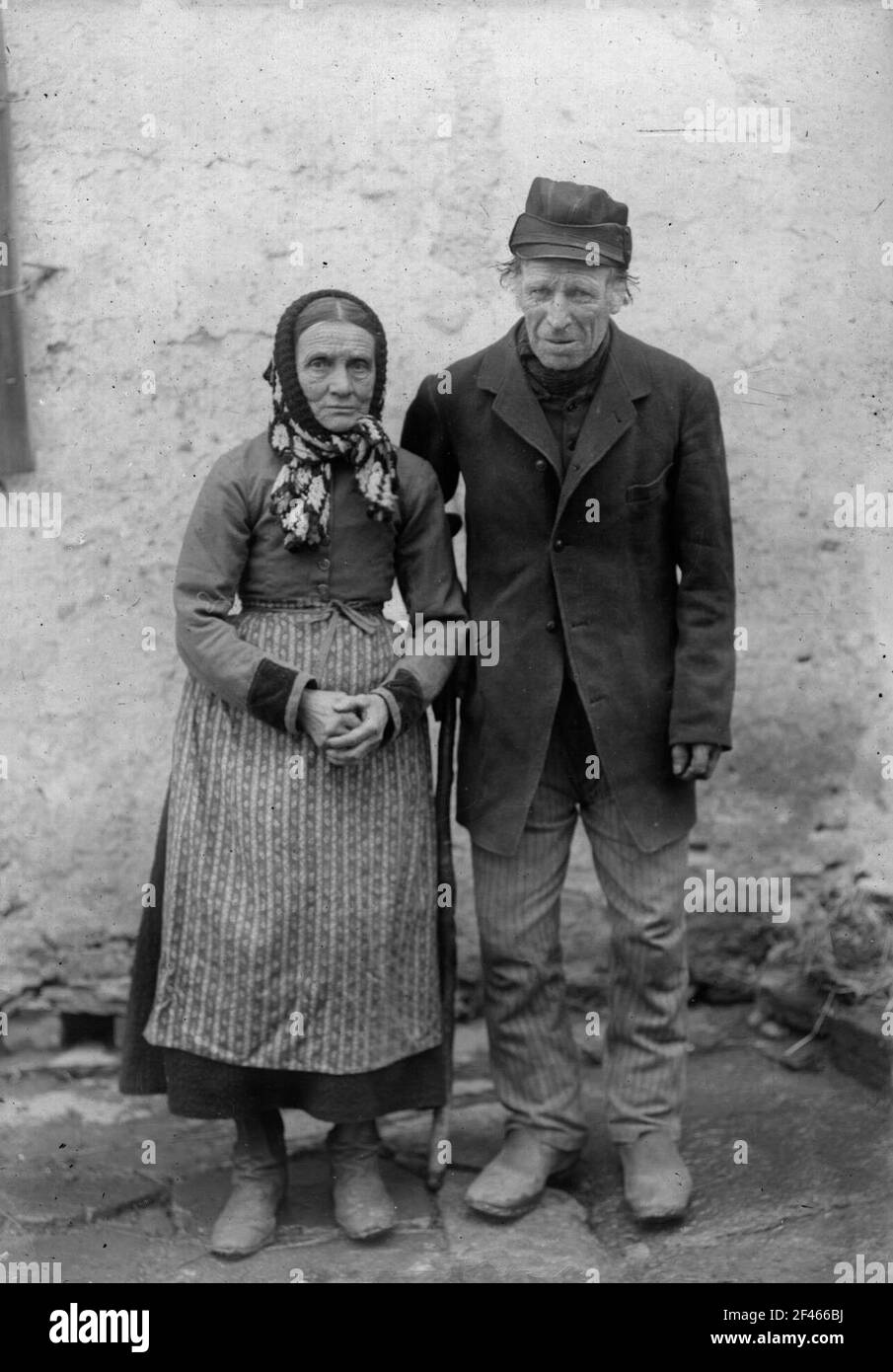 Peasant pair Black and White Stock Photos & Images - Alamy