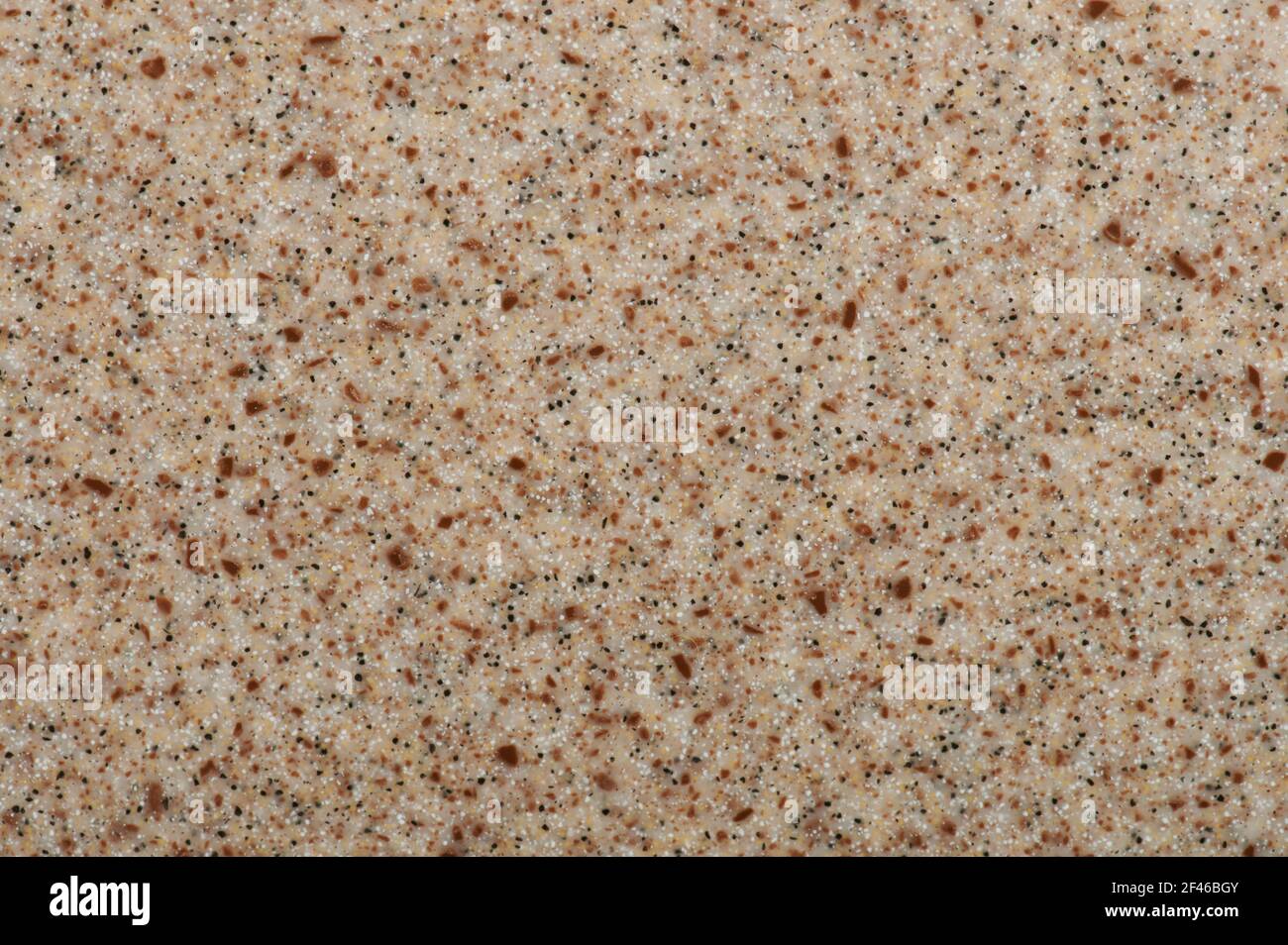 Surface of brown smooth stone background close up view Stock Photo