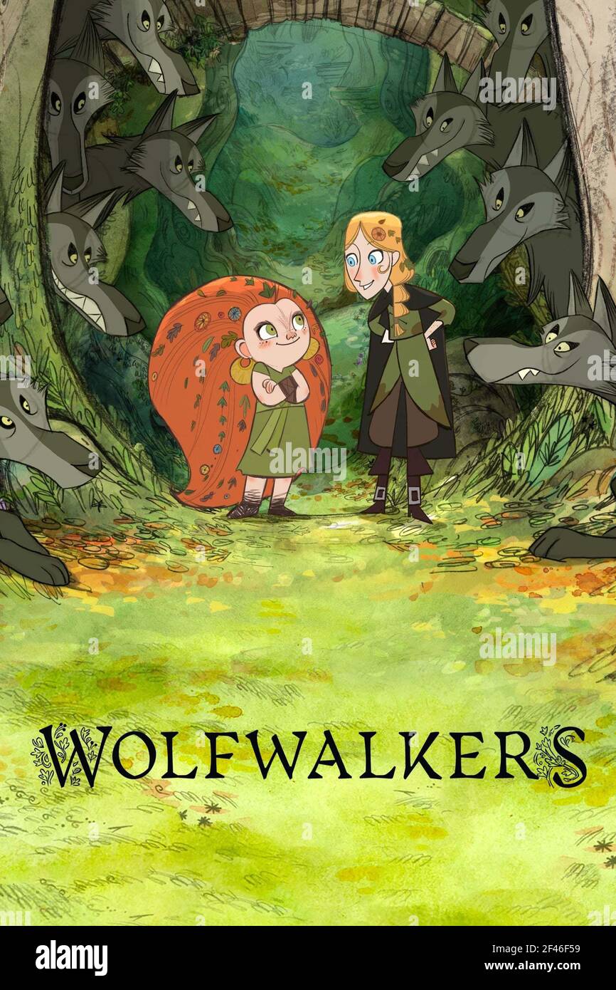 WOLFWALKERS (2020), directed by TOMM MOORE and ROSS STEWART. Credit: Apple  Original Films / Album Stock Photo - Alamy