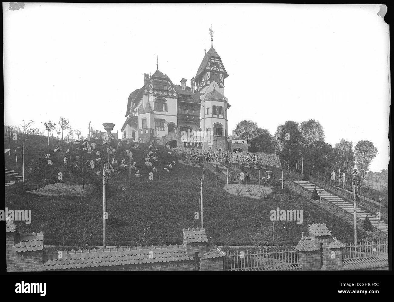 Meissen. Zaschendorf, Villa Höninge Stock Photo Alamy