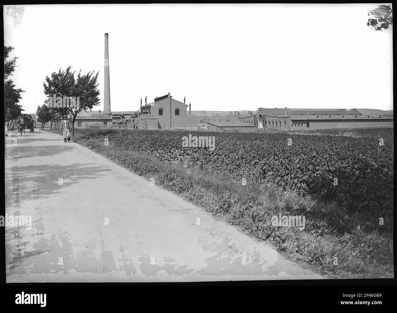 New Sörnewitz. Glass factory Stock Photo Alamy