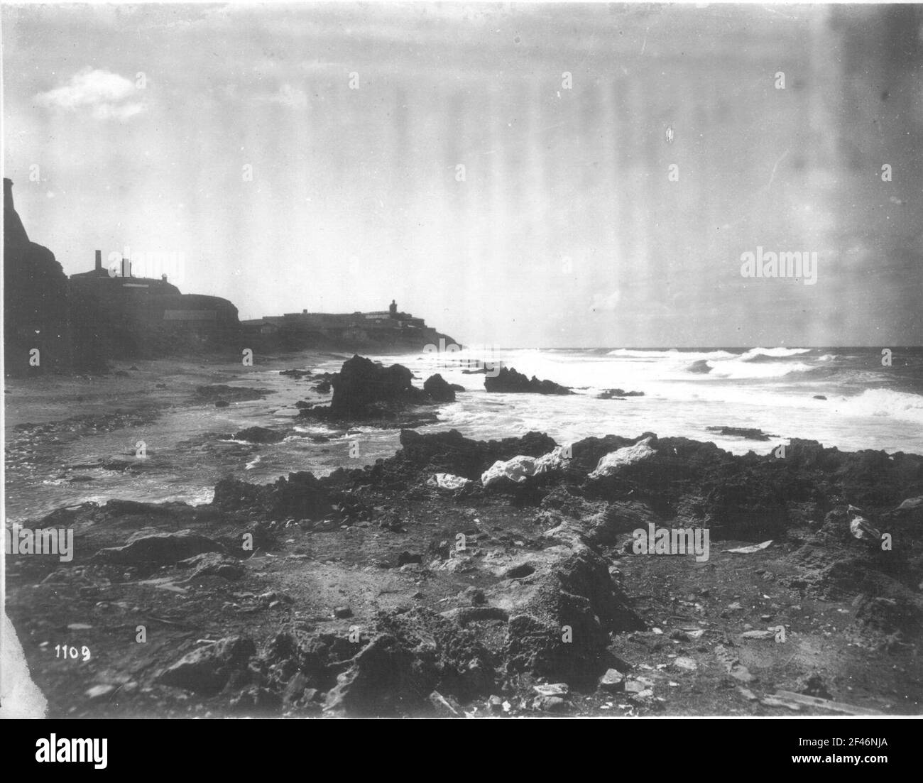 Puerto rico san juan beach Black and White Stock Photos & Images - Alamy