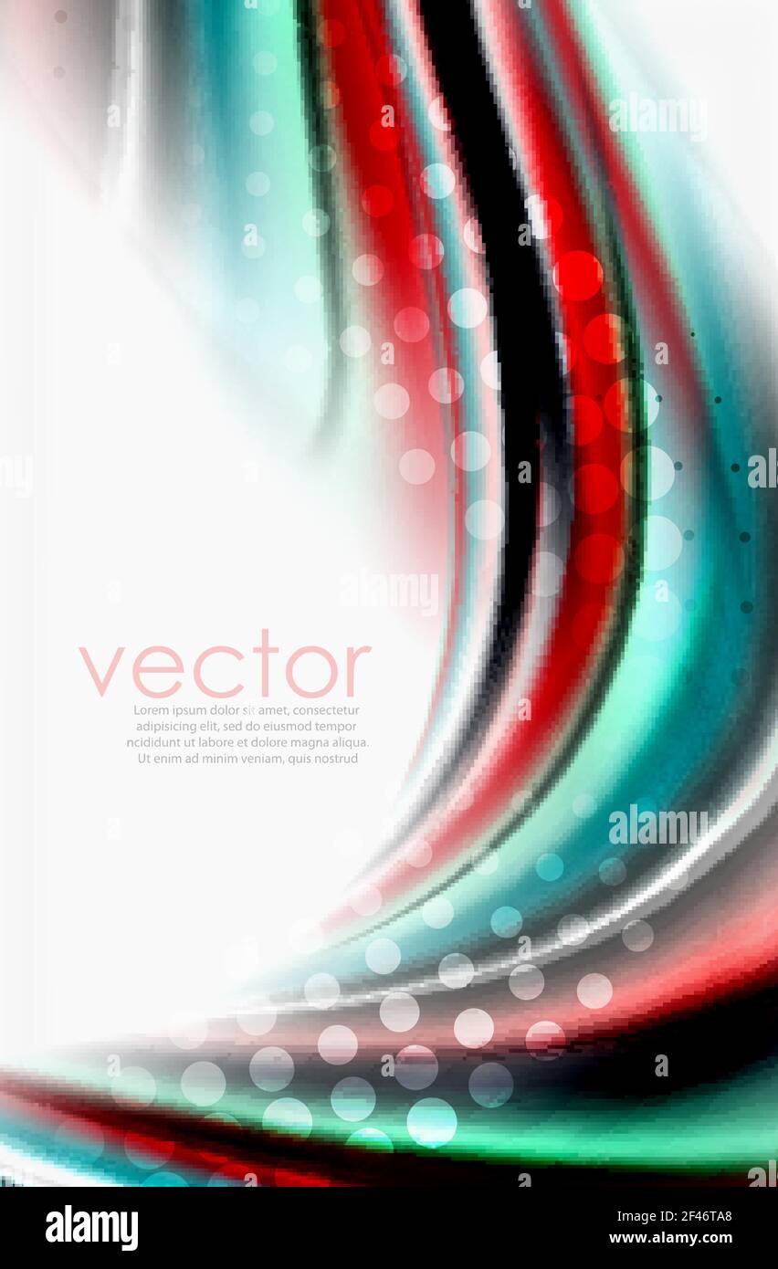 Glitter fluid background colorful Stock Vector Images - Alamy