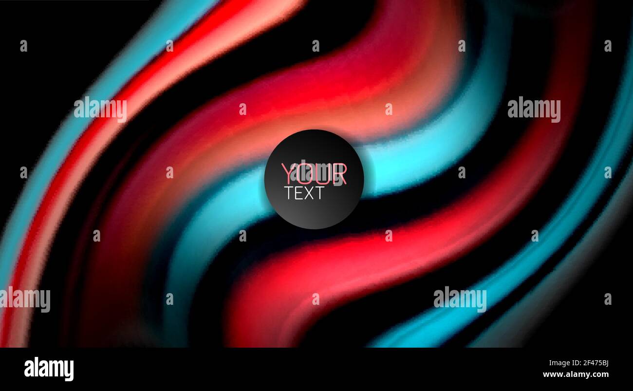 Blur color wave lines abstract background. Blur color wave lines ...